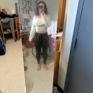 Off the shoulder sweater worn once